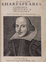 Shakespeare's First Folio title page